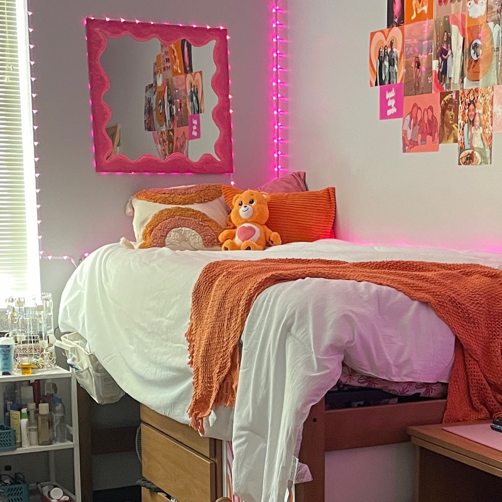 Twin XL white comforter